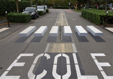 Image d'illustration pour : Passage piétons en 3 D