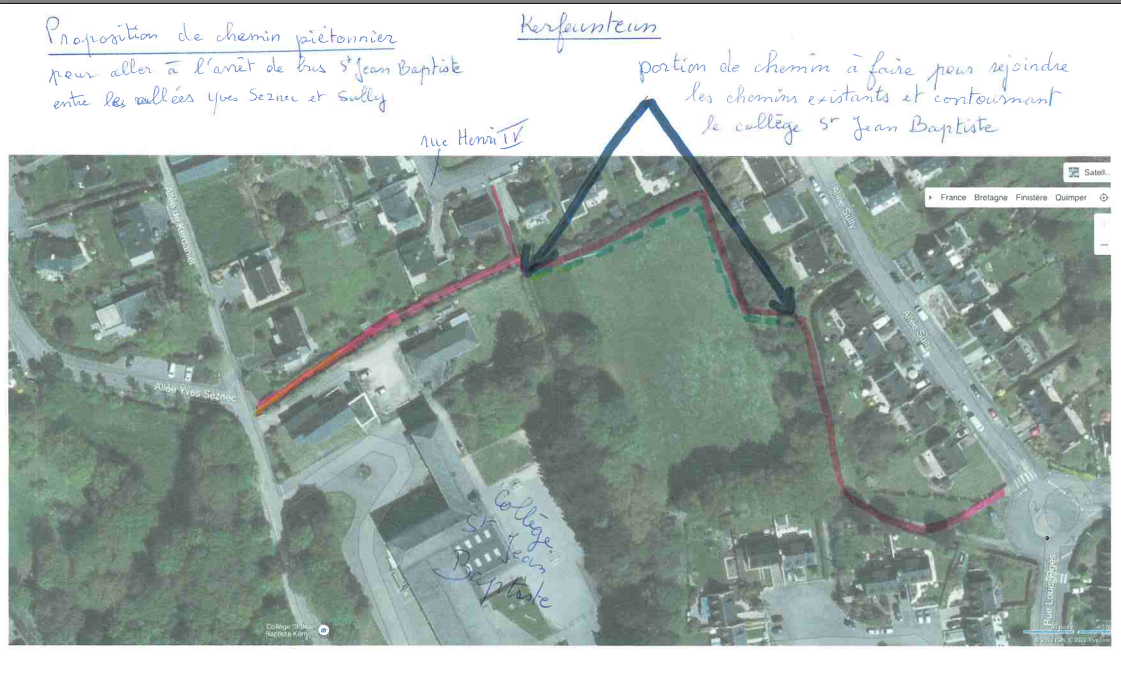 Image d'illustration pour : Chemin piétonnier Kerfeunteun
